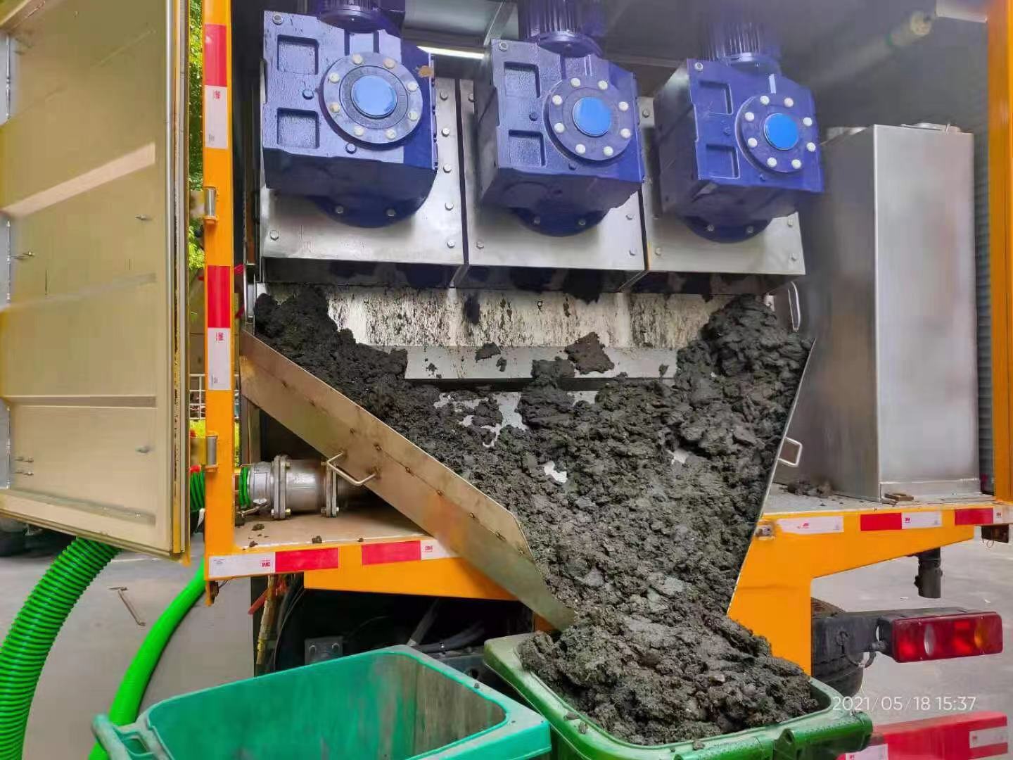 广州化粪池清掏城市维护站-泥浆净化干湿分离处理